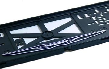 RAMKA TABLICY REJESTRACYJNEJ 3D CHRYSLER