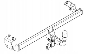 AUTOMATICKÝ ZAŘÍZENÍ(HÁK) DO TOYOTA AURIS 2 II HYBRID 2013+