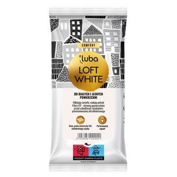Ściereczki czyszczące do BIAŁYCH i JASNYCH powierzchni Luba Loft White