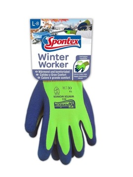 Spontex Zimowe rękawice robocze L 8