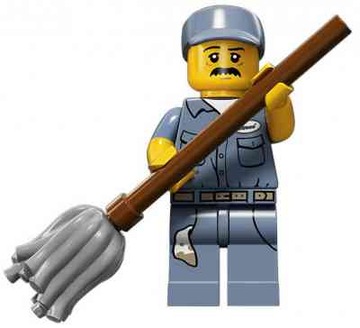 LEGO 71011 Pan Woźny nr9 NIEOTWIERANE opakowanie - bez nacięć