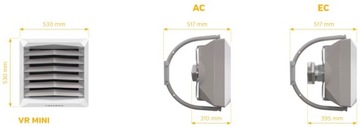 Водонагреватель Volcano MINI AC + УПРАВЛЕНИЕ + ШЛАНГИ
