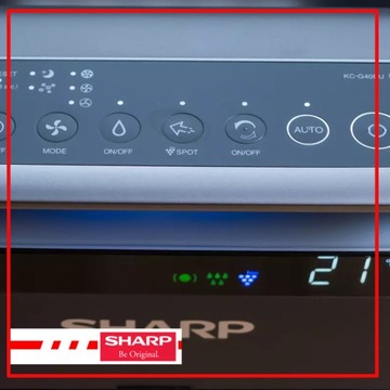 Очиститель воздуха SHARP С ИОНИЗАЦИОННЫМ УВЛАЖНИТЕЛЕМ SHARP KC-G40EUH 3в1