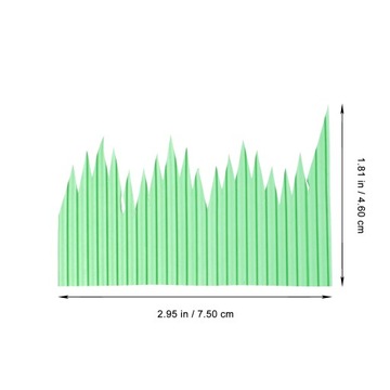 Украшение тарелки для суши Овен Украшение из травы