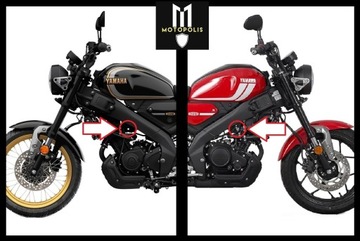 CRASHPADS MotopoliS - YAMAHA XSR125 XSR 125 2020-... - CRASHPADS