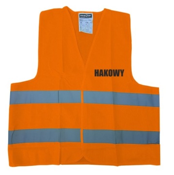 КРЮК оранжевый светоотражающий жилет. М