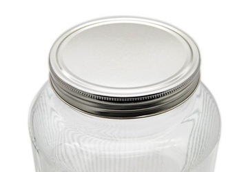 Стеклянная банка с краном для лимонадного сока, 5 л.