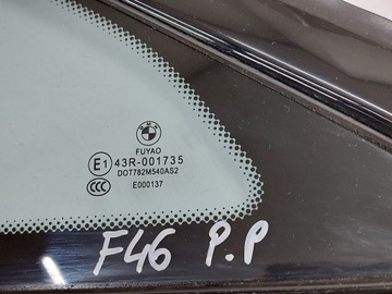 BMW 2 F46 SKLO (OKNO) KAROSÉRIE PRAVÝ PŘEDNÍ M-PAKET 18R.
