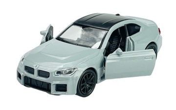 WELLY BMW M2 G87 SZARY 1:34 METALOWY NOWY MODEL 43833