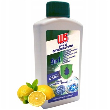 Płyn do czyszczenia pralki pralek 1 x 250ml cytrynowy