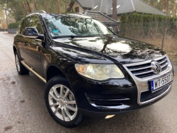 Volkswagen Touareg I 3.0 TDI 225KM 2007 Volkswagen Touareg Volkswagen Touareg 3.0TDI V6 4x4 Jasne Skory Super Kond, zdjęcie 1