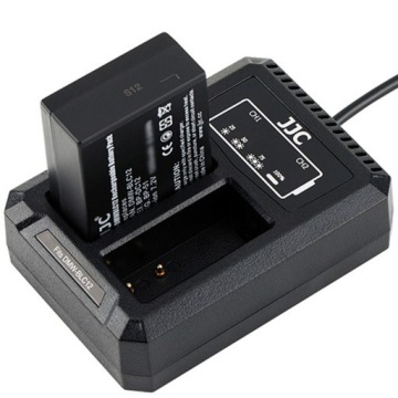 Двухканальное зарядное устройство JJC DCH-BLC12 для аккумуляторов DMW-BLC12