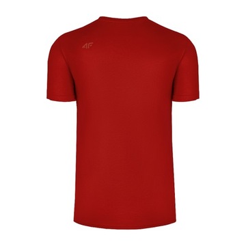 ФУТБОЛКА 4F МУЖСКАЯ СПОРТИВНАЯ ФУТБОЛКА TSM352 ХЛОПОК