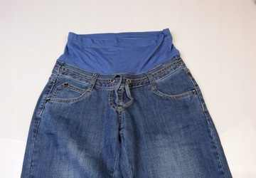 SPODNIE CIĄŻOWE JEANSY REGULAR MA008 XL/42