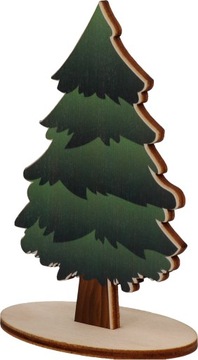 CHOINKI DO SZOPKI BOŻONARODZENIOWEJ ŚWIERKI 4 SZT