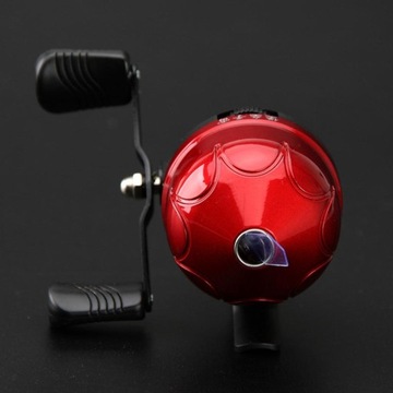 sich drehende Rolle Cast рыболовная катушка Передаточное число 3: Емкость Красный