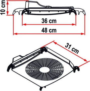 Turbo Kit 12V Fiamma W-wa мансардный вентилятор