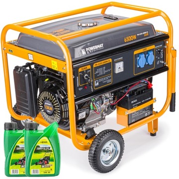 Agregat PRĄDOTWÓRCZY Generator 6500W 230V Rozruch