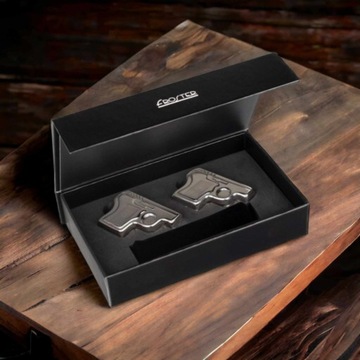 МЕТАЛЛИЧЕСКИЙ СТАЛЬНОЙ КУБИК ЛЬДА ДЛЯ НАПИТКОВ, ПИСТОЛЕТЫ 2 ШТ. В ПОДАРОК