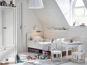 БЕЛЫЙ СТОЛ ДЛЯ РЕБЕНКА