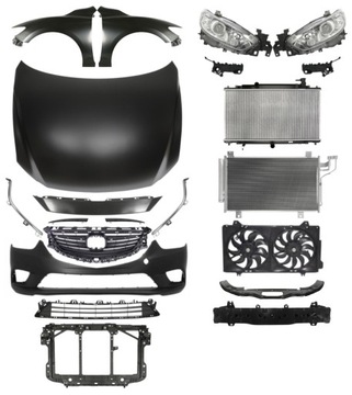 MAZDA 6 12-15 KAPOTA NÁRAZNÍK BLATNÍK PAS