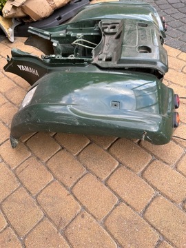 Пластиковая задняя крышка корпуса Yamaha Grizzly 660