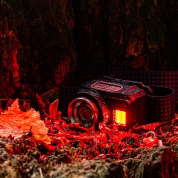 LATARKA CZOŁOWA CZOŁÓWKA LED CZUJNIK RUCHU AKUMULATOROWA ZOOM USB