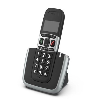 DARTEL LJ-1000 DECT беспроводной стационарный телефон для пожилых людей, черный