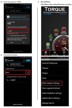 Автоматический диагностический сканер Bluetooth Code Reader V1.5