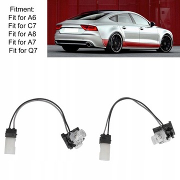 1 X PÁR VNĚJŠÍCH KLIKA SVĚTLA AUDI A6 A7