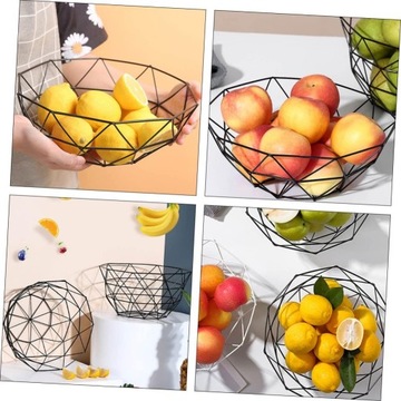 КОРЗИНА ДЛЯ ФРУКТОВ LOFT ЧАШКА МЕТАЛЛ ЧЕРНАЯ КОРЗИНА 26 СМ БОЛЬШОЙ НАБОР ИЗ 2 ШТ.