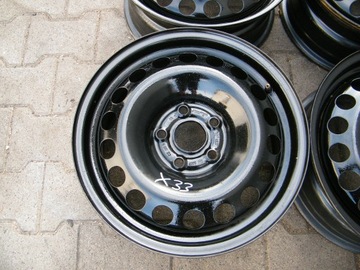 4× DISK OCELOVÝ OPEL OE ASTRA K V 6.0" X 15" 5X105 ET 37