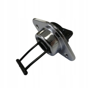 СЛИВНАЯ ПРОБКА ДЛЯ ЛОДКИ, ХРОМИРОВАННАЯ ЛАТУНЬ, 35X55мм