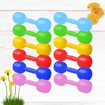 12 шт. пластиковый инструмент для утренних упражнений для дошкольников