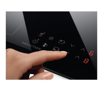 Черная индукция hob electrolux liv63431bk