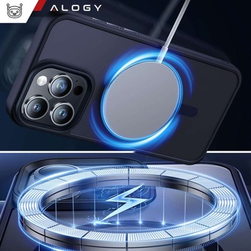 ЧЕХОЛ ДЛЯ IPHONE 15 PRO MAX MAG SAFE MATT CASE COVER МАТОВЫЙ КОРПУС ЗАДНЯЯ ЧАСТЬ