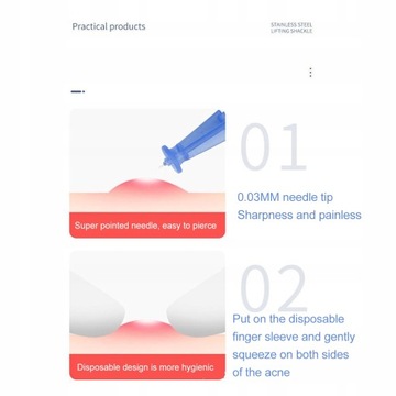 ОДНОРАЗОВАЯ ИГЛА ДЛЯ УДАЛЕНИЯ Прыщей