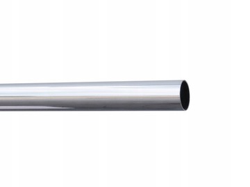 SYSTEM RUROWY 25MM RURKA DRĄŻEK DO SZAFY CHR 150CM