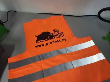 Светоотражающий жилет с логотипом
