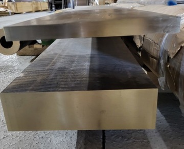 Płaskownik z brązu RG7 52x32x100mm