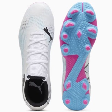 Кроссовки Puma FUTURE 7 Play FG/AG 107723-01 белый 41
