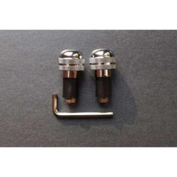 ТОРЦЕВЫЕ ЧАСТИ РУЛЯ ХРОМИРОВАННЫЕ КРУГЛЫЕ МЕТАЛЛИЧЕСКИЕ (158)