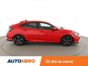 Honda Civic X Hatchback 5d 1.5 VTEC Turbo 182KM 2018 Honda Civic full LED navi virtual cocopit klima, zdjęcie 8
