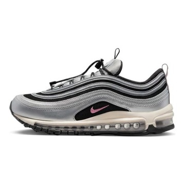 R.40 Buty NIKE AIR MAX 97 sportowe wygodne młodzieżowe srebrne czarne