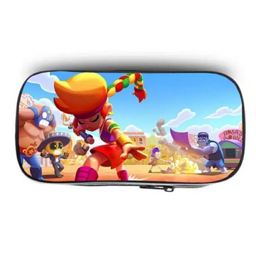 НОВЫЙ 3D пенал БОЛЬШОЙ BRAWL STARS SPIKE УЗОРЫ Подарок на день защиты детей