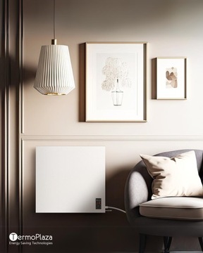 Инфракрасный обогреватель с ИК-термостатом 270Вт, нагревательная панель TermoPlaza 7м