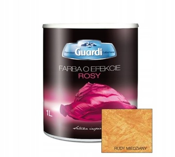 Farba o efekcie rosy 1L farby