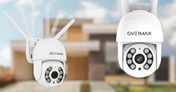 НАБОР из 2 наружных IP-камер WiFi FULLHD 2 МП БЕЛЫЙ Overmax