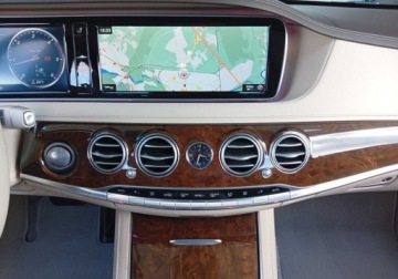 Mercedes Klasa S W222 Limuzyna 350 Blue TEC 258KM 2016 Mercedes-Benz Klasa S SalonPL Niski Przebieg Long LED Kamera Skora Distron, zdjęcie 9