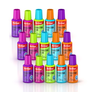 Berlingo korektor w płynie, 20ml, 15 szt